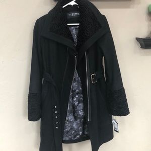Guess Coat Black- never worn